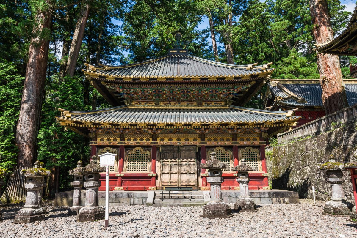 日光東照宮　輪蔵